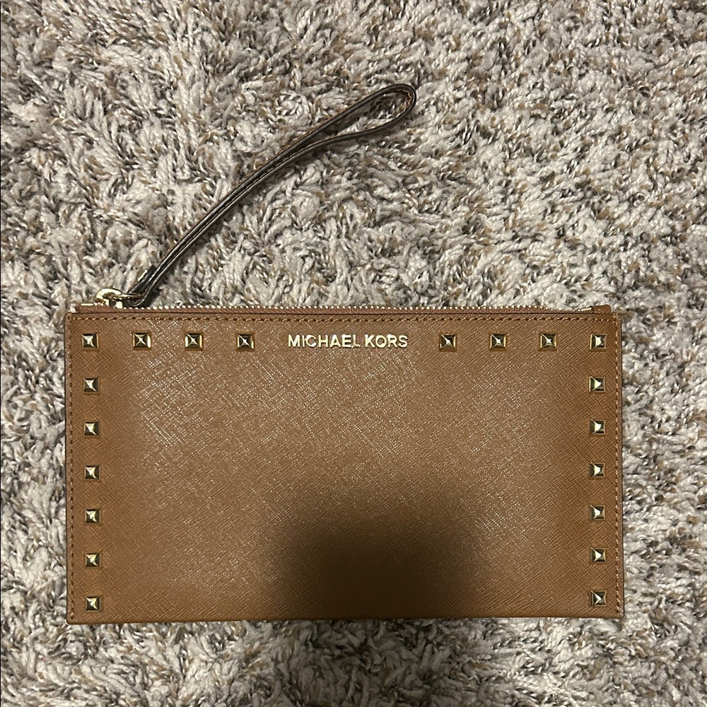 Michael Kors studded Wristlet